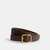 Classic Buckle Belt With Hip Detail 25 Mm