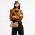 The Coach Originals Suede Twin Turnlock Waverly Bag