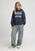 ATHLETIC ESSENTIAL APPLIQUE CROP HOOD