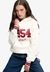 SATIN APPLIQUE HOOD