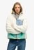 COLOUR BLOCK FLEECE JACKET