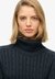 SLOUCHY CABLE ROLL NECK