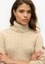 SLOUCHY CABLE ROLL NECK