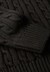 SLOUCHY CABLE ROLL NECK