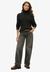 SLOUCHY CABLE ROLL NECK