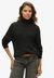SLOUCHY CABLE ROLL NECK