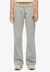 ATHLETIC EMBROIDERED FLARE JOGGER