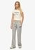 ATHLETIC EMBROIDERED FLARE JOGGER