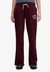 ATHLETIC EMBROIDERED FLARE JOGGER