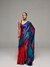 Crimson Labyrinth Saree