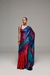 Crimson Labyrinth Saree