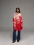 Crimson Wash  Tunic