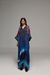 Indigo Feather Kaftan
