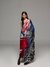 Crimson Wings Saree