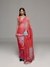 Magenta Poppies Saree