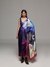 Midnight Lilies Saree