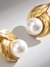 Ivory Leaf Earrings