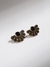 Noir Crown Earrings