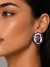 Violet Insignia Earrings