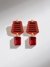 Crimson Garden Earrings