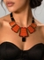 Crimson Field Necklace