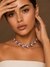 Violet Garland Necklace