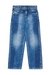 Blue Relaxed Fit Relaxed jeans-D-Maki