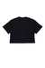 Black Cotton T-shirt with central logo