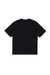 Black T-shirt with vintage-style print