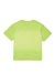 Green Cotton T-shirt with ombre wash
