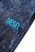 Blue Sweatpants with all-over marbled effect