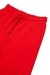 Red Cotton bermudas with maxi print