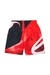 Black Swim shorts with all-over blurred print