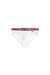 White Briefs with sheer devoré effect