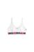 White Bralette with sheer devoré effect
