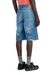 Blue Shorts in devoré denim
