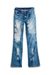 Blue Bootcut Jeans Low Waist 1969 D-Ebbey