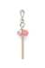 Pink Degradé metal keyring