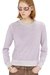 Violet Jumper with faded reverse print