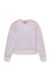 Violet Jumper with faded reverse print
