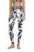 Multicolor Leggings in printed microfibre