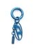 Blue Charm with Oval D charm