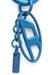 Blue Charm with Oval D charm