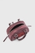 Red 1Dr Dome - Small Bowling Bag In Satin And Suede