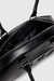 Black 1Dr Dome - Elongated Bowling Bag In Leather