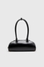 Black 1Dr Dome - Elongated Bowling Bag In Leather