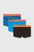 Multicolor 3-Pack Of Trunks With Contrast Details
