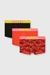 Multicolor 3-Pack Of Trunks With Contrast Details