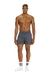 Three-pack cotton boxers solid and all-over DSL print