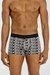 Multicolor Set Of Three Stretch Cotton Trunks With All-Over Print